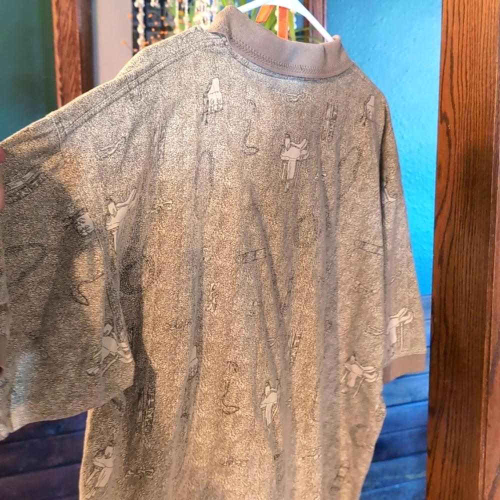 Wrangler Western Graphic Polo Shirt - Picture 6 of 7